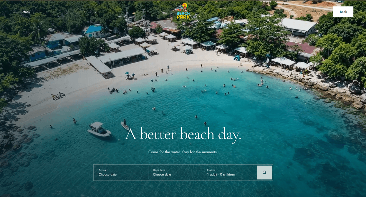 The Beach Park – Hadsan project screenshot